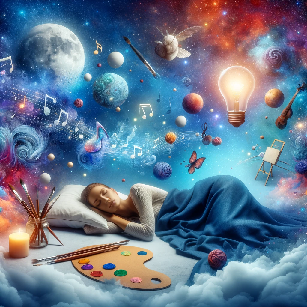 Entdecke dein kreatives Genie im Traumland: Schlaf als Kreativitätsbooster